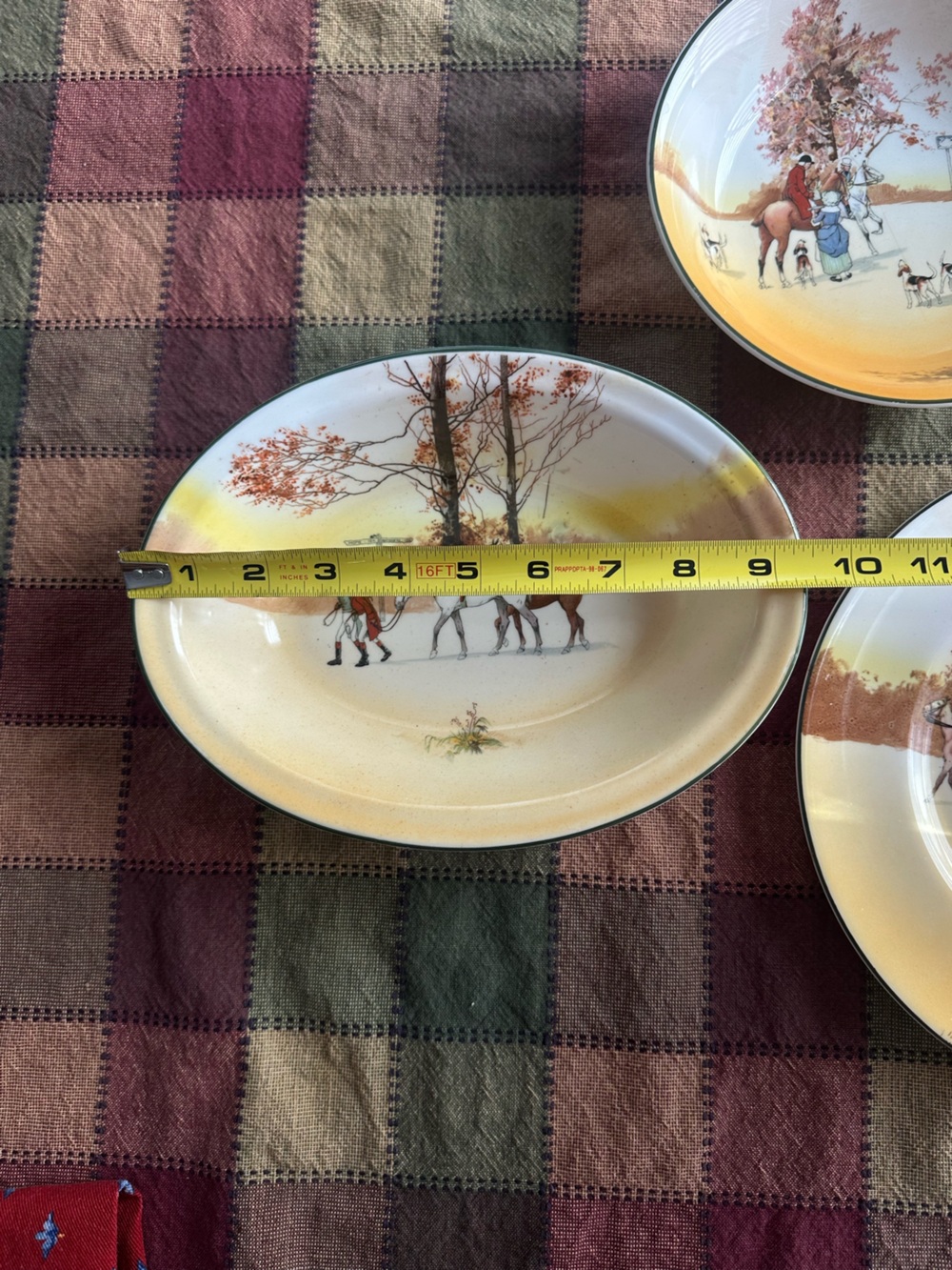 Royal Doulton Hunting series dishes VTG - Picture 8 of 11